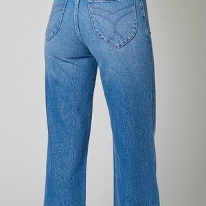 Rollas Original Classic Blue Straight Leg Women's Jeans